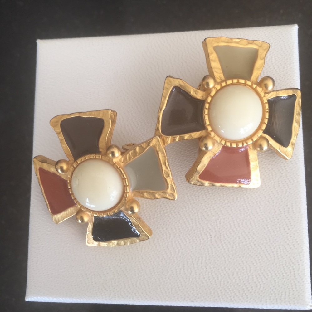 GIFTED❤️VINTAGE CUSTOM EARRINGS 🎊HP - Picture 3 of 7